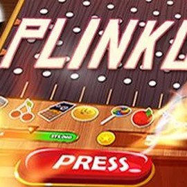 Plinko slot logo by BGAMING at Slotsdj CasinoPlinko